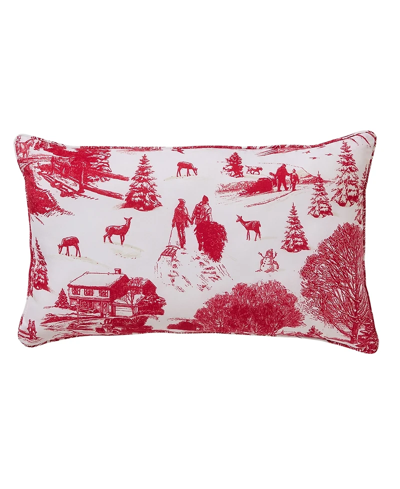 Hallmark Toile Holiday 3-Pc. Comforter Set, Twin/Twin Xl