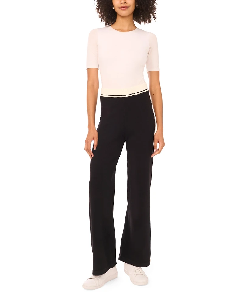 Vince Camuto Women's Trim Detail Track Pants