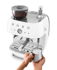 Smeg Retro Style Aesthetic Espresso Coffee Machine