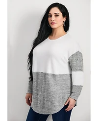 Avenue Women's Leisure Splice Hacci Top