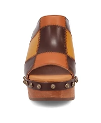 Dingo Women's Mosaic Wooden Sandal