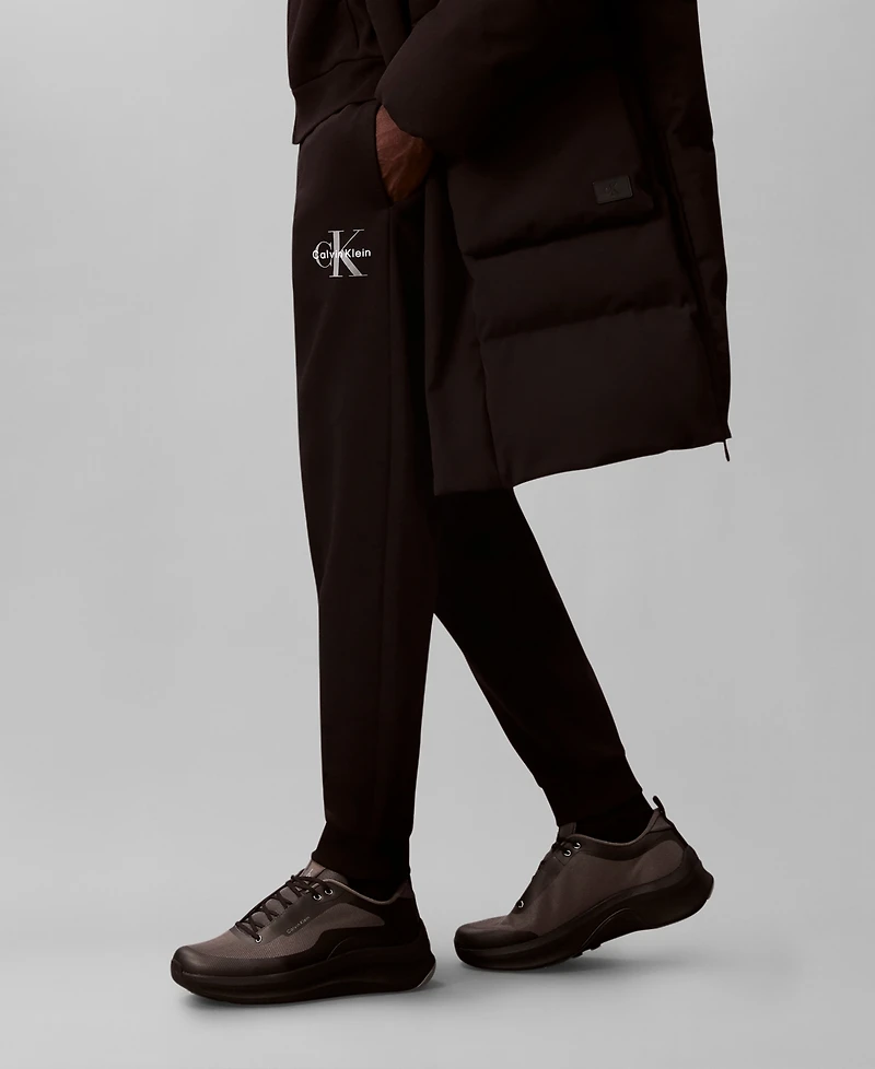 Calvin Klein Men's Monogram Logo Fleece Joggers