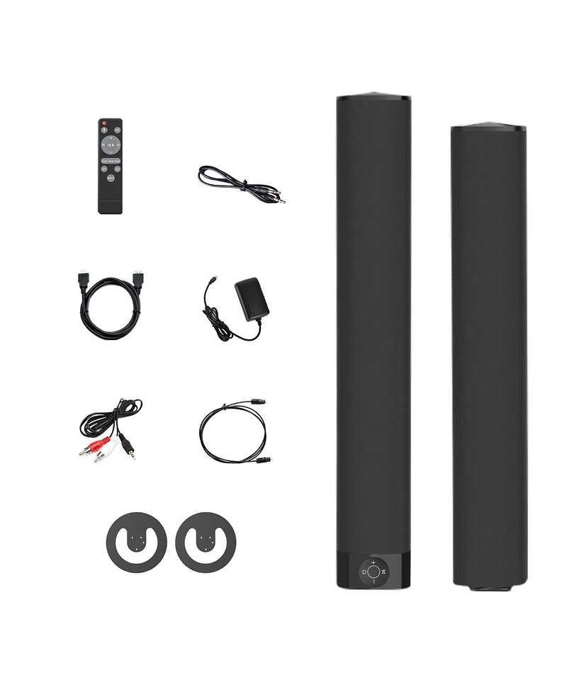 Cowin Bluetooth Soundbar Wireless Wired Auto Volume Boost 2 in 1 Separable