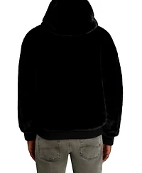Karl Lagerfeld Paris Men's Reversible Faux Fur Bomber