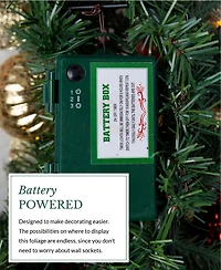 Balsam Hill 120" Merry and Bright Christmas Garland