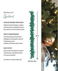 Balsam Hill 120" Bh Fraser Fir Christmas Garland