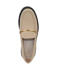 Franco Sarto Women's Senna Round Toe Lug Sole Loafers