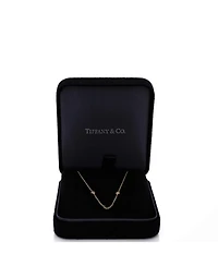 Pre-Owned Tiffany & Co Elsa Peretti Diamonds by the Yard 3 Stone Necklace