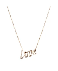 Pre-Owned Tiffany & Co Paloma's Graffiti Love Pendant Necklace