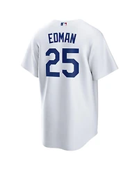 Nike Men's Tommy Edman White Los Angeles Dodgers 2025 World Series Home Replica Player Jersey