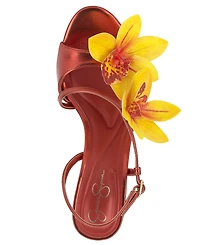 Jessica Simpson Women's Jylia Strappy Orchid Embellished Stiletto Dress Sandals