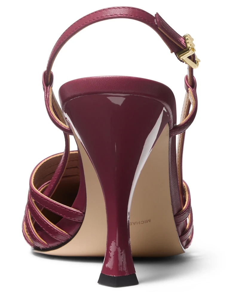 Michael Michael Kors Women's Haisley Sling Pointed Toe Pumps