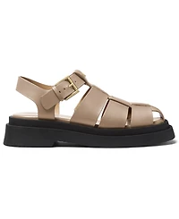 Michael Kors Women's Indy Fisherman Round Toe Sandals