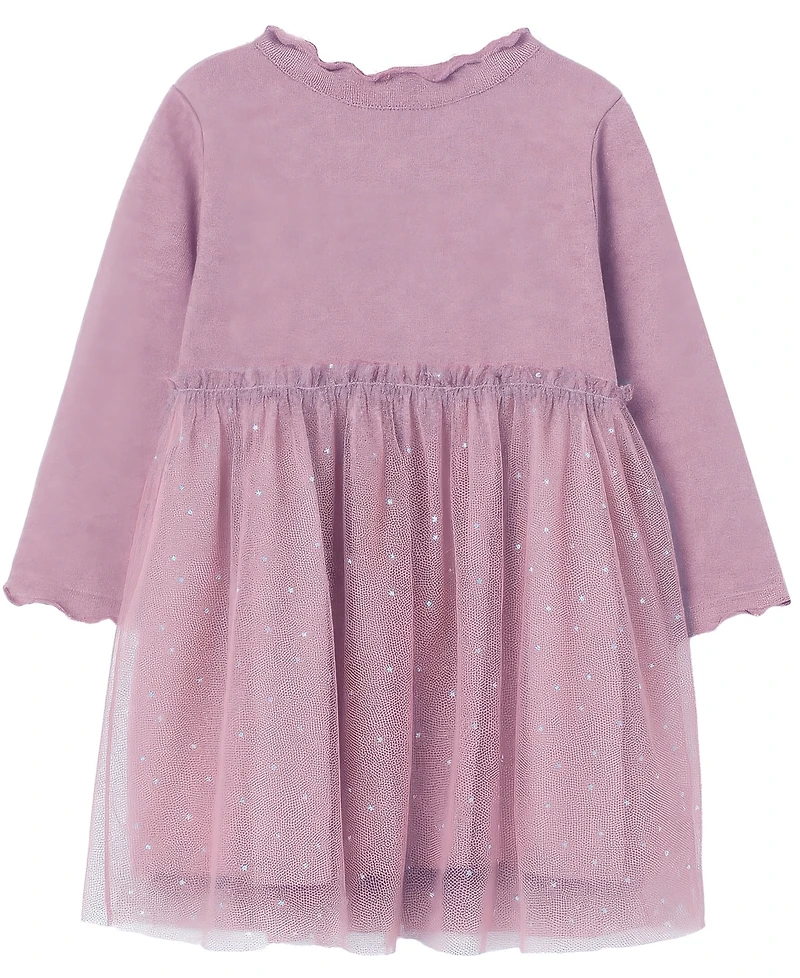 Kate Mack Girls 2T-6X Rapunzel Long-Sleeve Dress