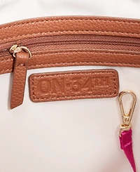 On 34th Somynn Solid Large Handbag