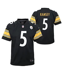 Nike Big Boys and Girls Jalen Ramsey Black Pittsburgh Steelers Team Game Jersey