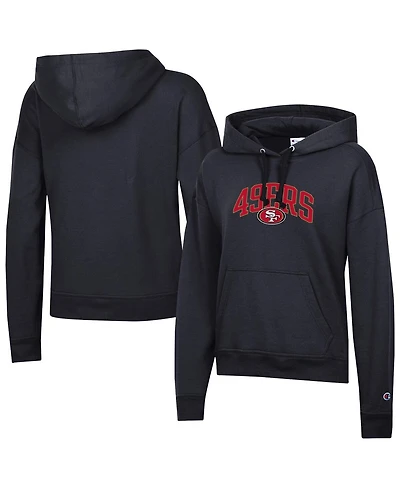 Champion Women's Black San Francisco 49ers Powerblend Hoodie