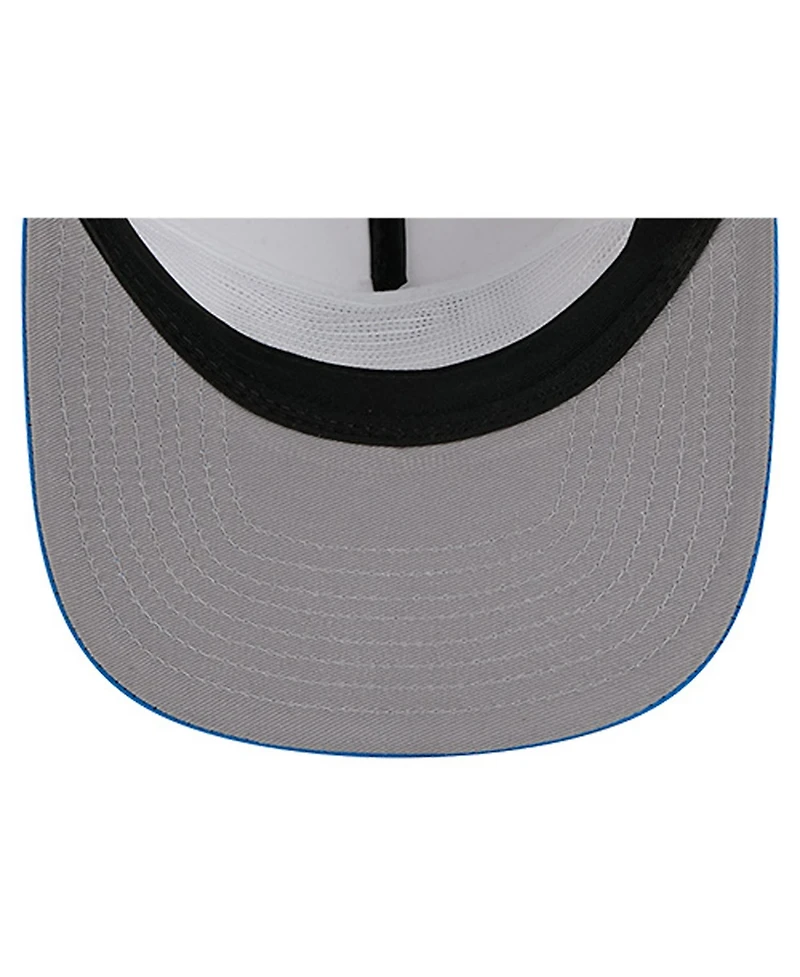 New Era Men's White Detroit Lions Argyle 19TWENTY Adjustable Hat