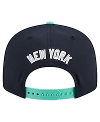 New Era Men's Navy New York Yankees Clear Mint 9FIFTY Snapback Hat