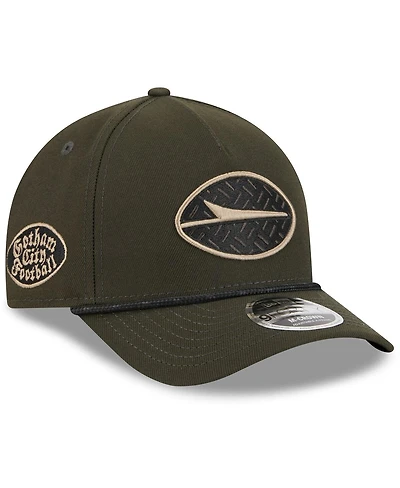 New Era Men's Gotham Green New York Jets 2025 Rivalries Collection Sideline A-Frame 9FORTY Adjustable Hat