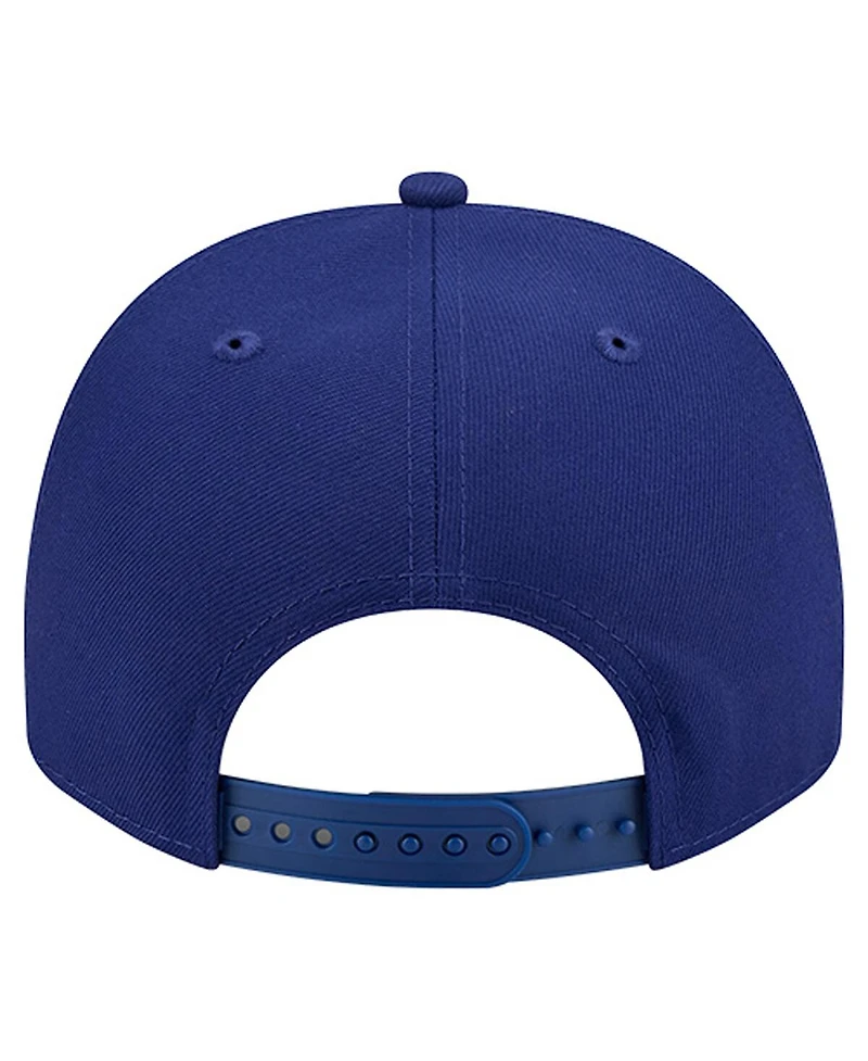 New Era Men's Royal Los Angeles Dodgers Local Play A-Frame 9FIFTY Snapback Hat