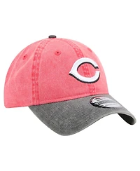 New Era Men's Red/Black Cincinnati Reds Select 9TWENTY Adjustable Hat