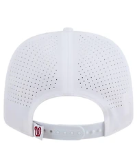 New Era Men's White Washington Nationals Coolera 9SEVENTY Adjustable Hat