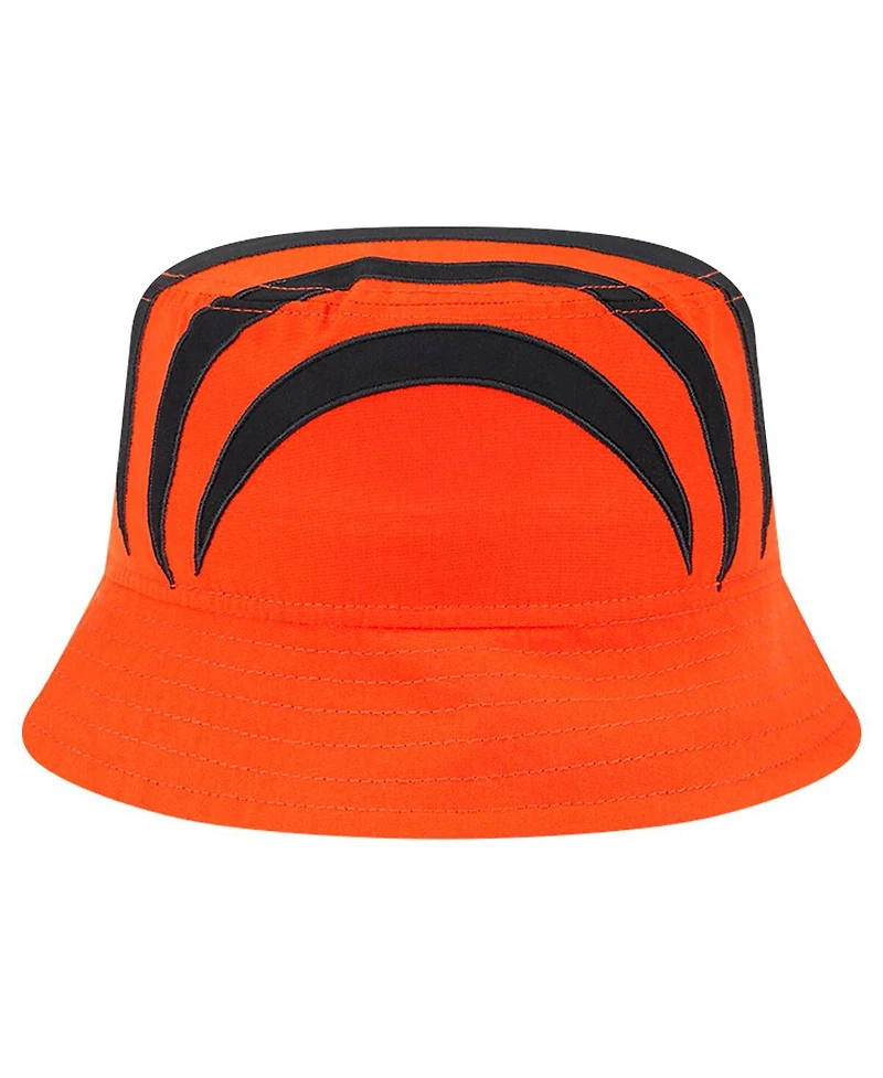 New Era Men's Orange Cincinnati Bengals Helmet Bucket Hat