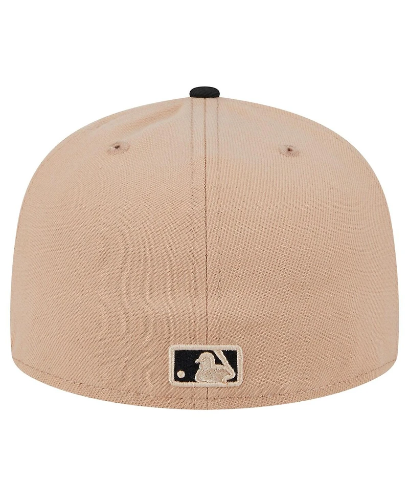 New Era Men's Khaki Pittsburgh Pirates 59FIFTY Fitted Hat
