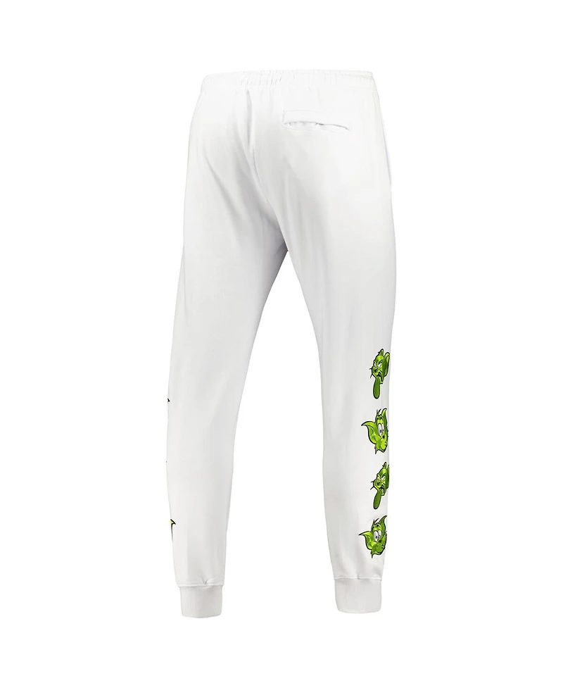 Freeze Max Men's White Tom and Jerry Trippy Jogger Pants