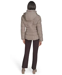 Calvin Klein Women's Stand Collar Lined Puffer Jacket