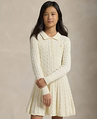 Polo Ralph Lauren Girls 7-16 Lunar New Year Long-Sleeve Sweater Dress