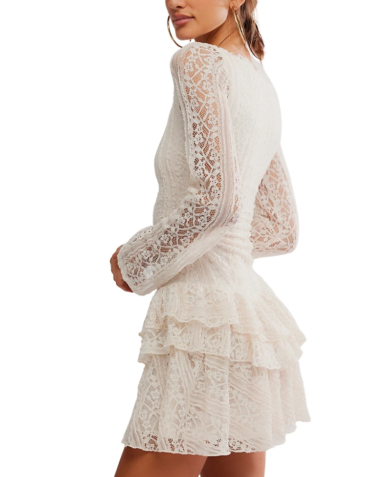 Free People Women's Tabby Tiered Mini Dress