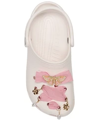 Crocs Jibbitz Laces and Butterfly Charms Kit from Finish Line