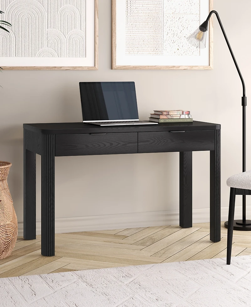 Hudson & Canal Lonsdale 48'' Wood Wide Rectangular Desk