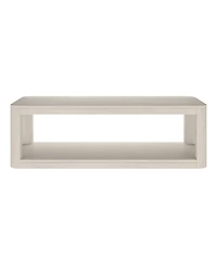 Hudson & Canal Stellan 47" Wood Wide Rectangular Coffee Table