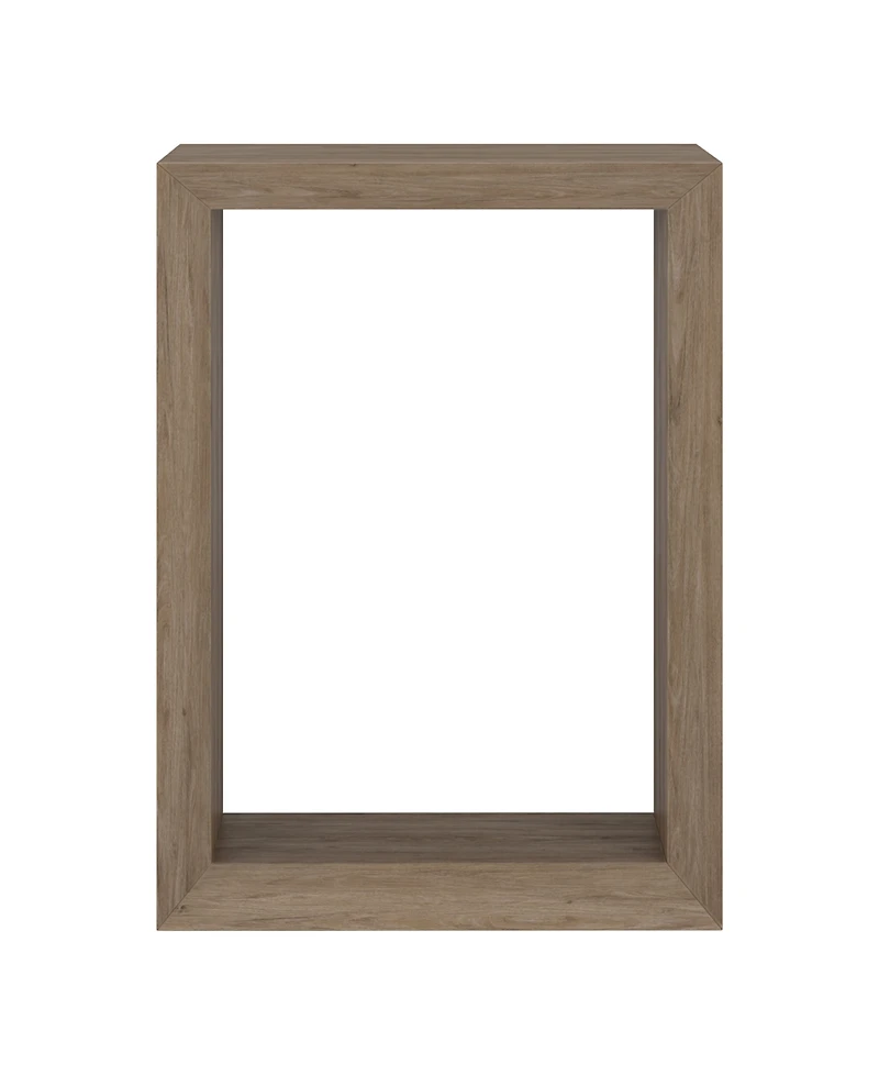 Hudson & Canal Osmond 22" Wood Wide Rectangular Console Table