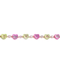 Betsey Johnson Faux Stone Sweetheart Strand Bracelet