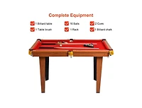 48 Inch Mini Table Top Pool Table Game Billiard Set
