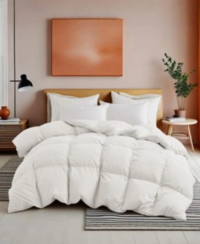 Unikome Heavyweight White Goose Feather Fiber Comforter