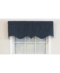 Rlf Home Passat Regal Valance Gold. 3" Rod Pocket 50"W x 17"L