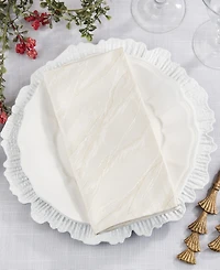 Saro Lifestyle Metallic Shimmer Napkin, Set of 4