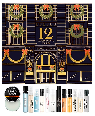 Created For Macy's Men's 13-Pc. 12 Days of Scent For Him Advent Calendar Fragrance Set