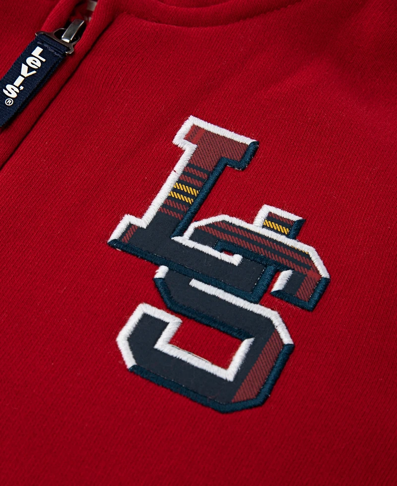 Levi's Boys 2T-7 Full Zip Fleece Hoodie