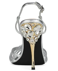 Jeffrey Campbell Women's Epiphany Embellished Open-Toe Strappy High-Heel Sandals
