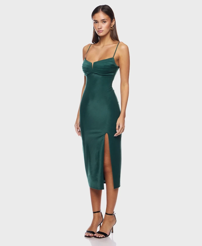 Alex & Sophia Juniors' V-Neck Strappy Dress
