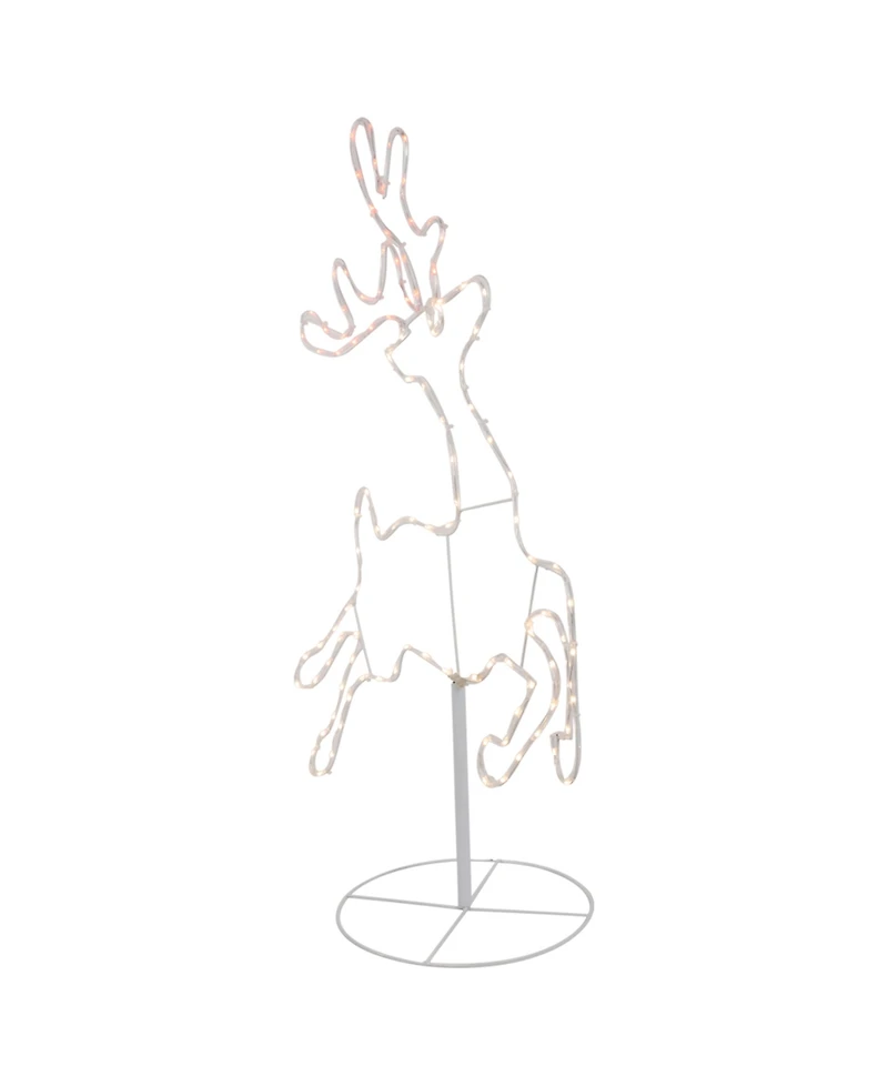 Northlight 36" Lighted Running Reindeer Silhouette Outdoor Christmas Decor