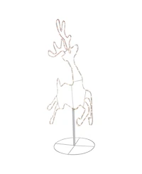Northlight 36" Lighted Running Reindeer Silhouette Outdoor Christmas Decor