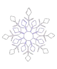 Northlight 23" Lighted Snowflake Window Silhouette Christmas Decoration