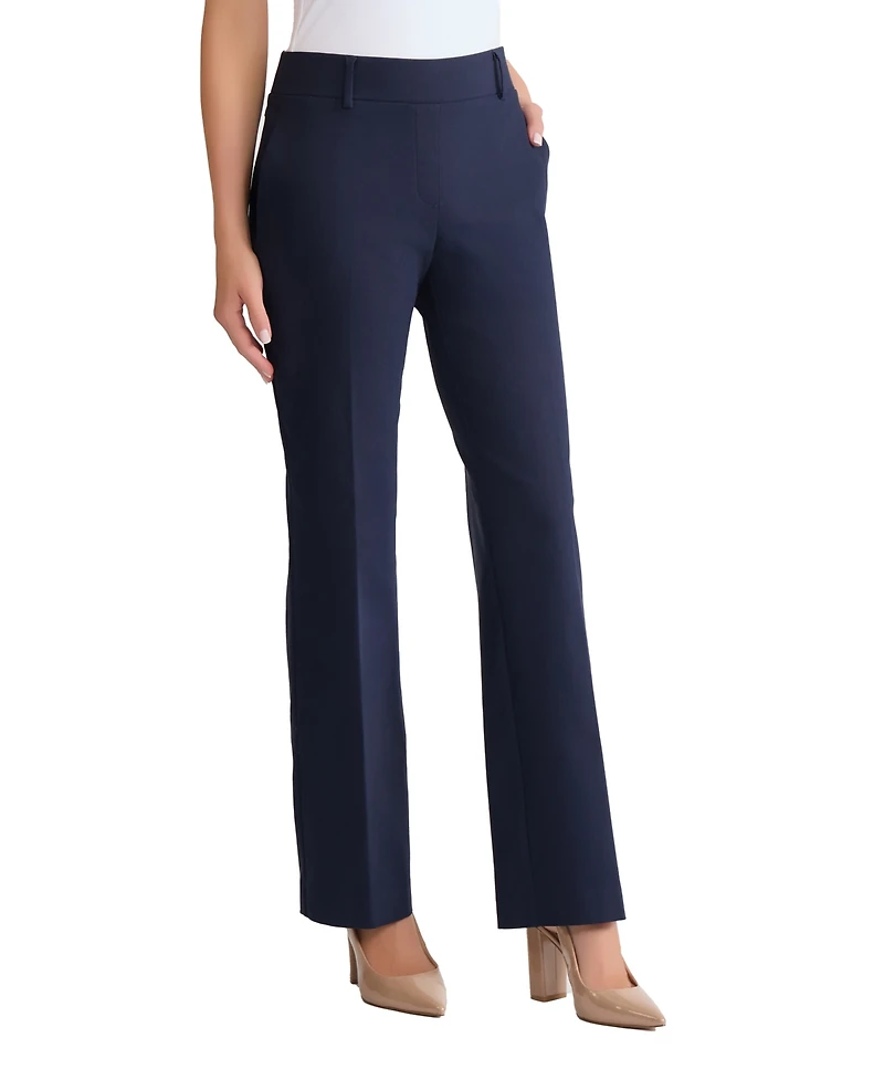 Jones New York Petite Pull-On Slash Pocket Trouser Pants